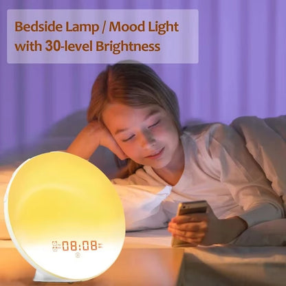 Lampa Budząca Światłem Nevori